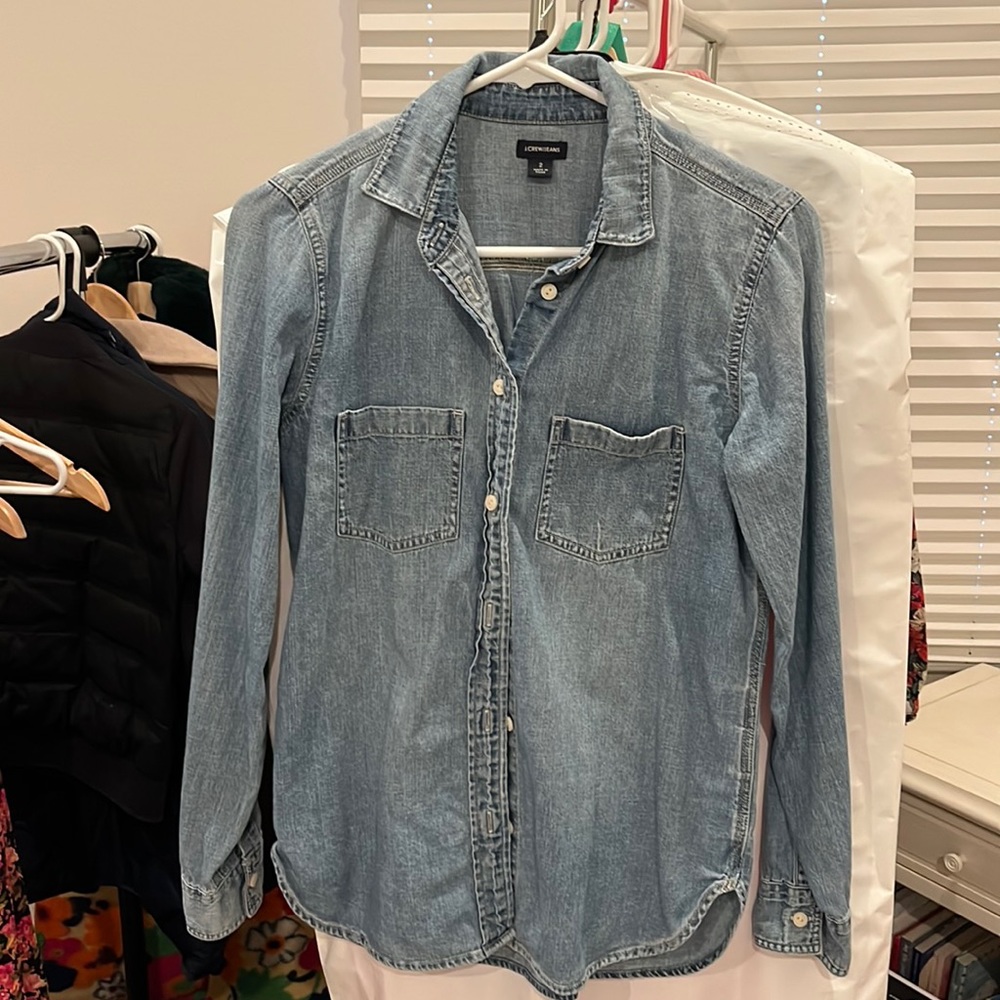 J Crew Chambray Shirt
